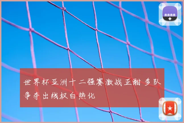 世界杯亚洲十二强赛激战正酣 多队争夺出线权白热化