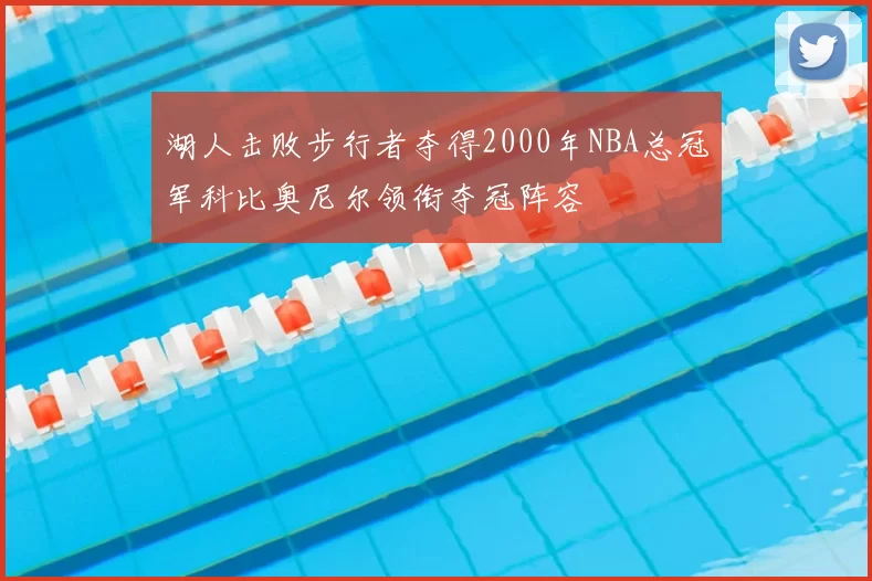 湖人击败步行者夺得2000年NBA总冠军科比奥尼尔领衔夺冠阵容